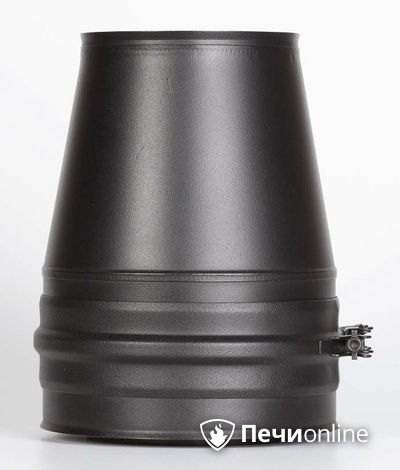 Комплектующие дымохода Schiedel Конус д250 PM25 (Черный) Permetr в Актобе