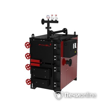 Твердотопливный котел Термокрафт Fakel-M 100 кВт стальной жаротрубный в Актобе
